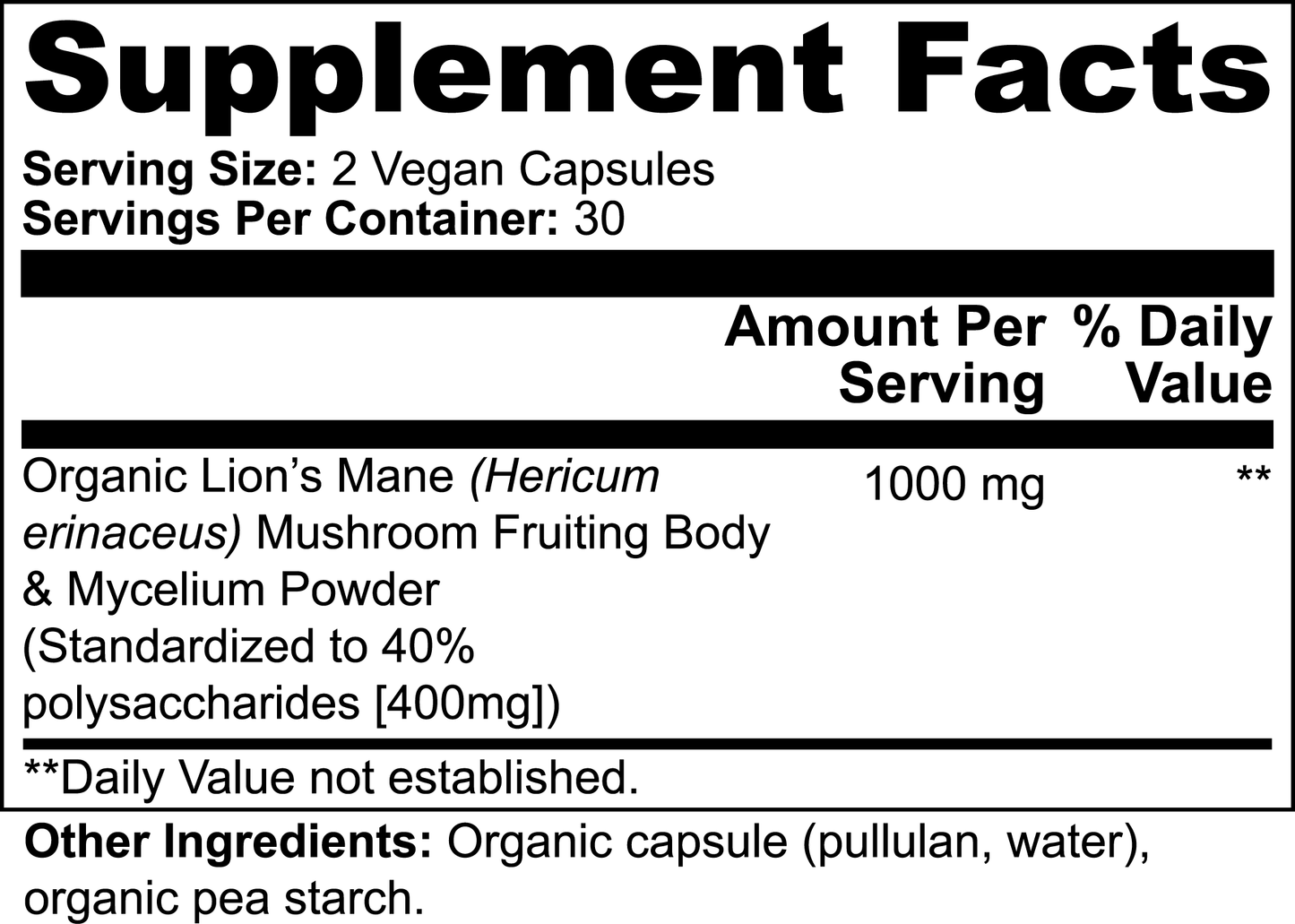Mushroom Coffee Fusion - Lion’s Mane & Chaga 16oz