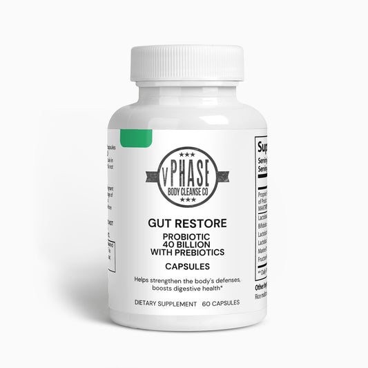 Gut Restore Probiotic 40 Billion with Prebiotics