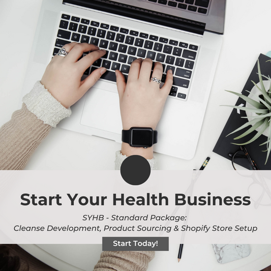 SYHB - Standard Package: Cleanse Development, Product Sourcing & Shopify Store Setup